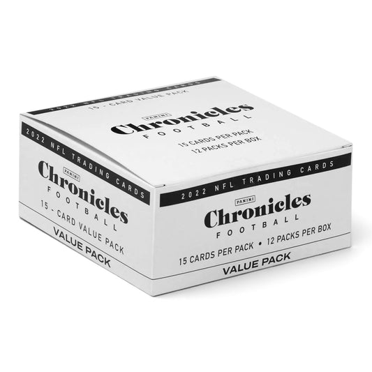 2022 Panini Chronicles Football Jumbo Value Cello Box