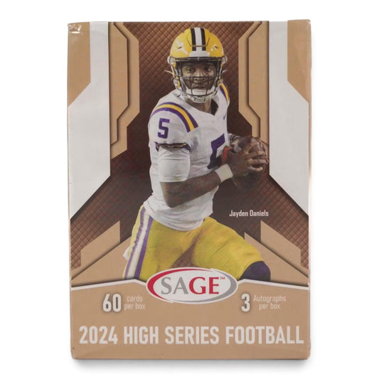 2024 Sage Hit Football High Series Blaster Box