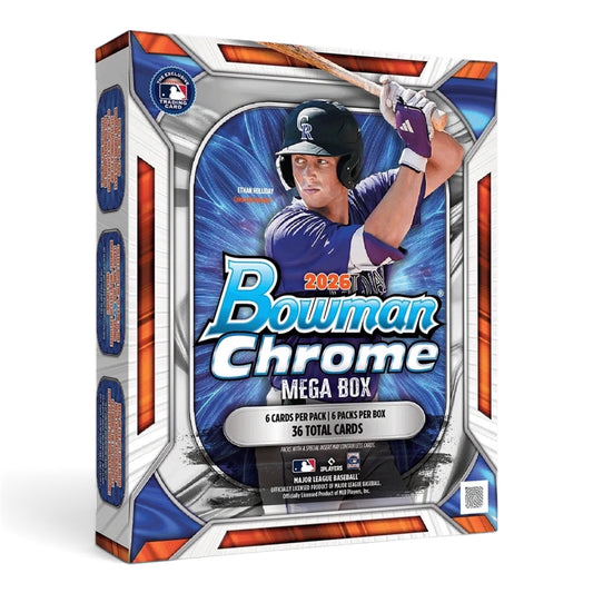 2026 Bowman Chrome Baseball Mega Box (PRESELL)